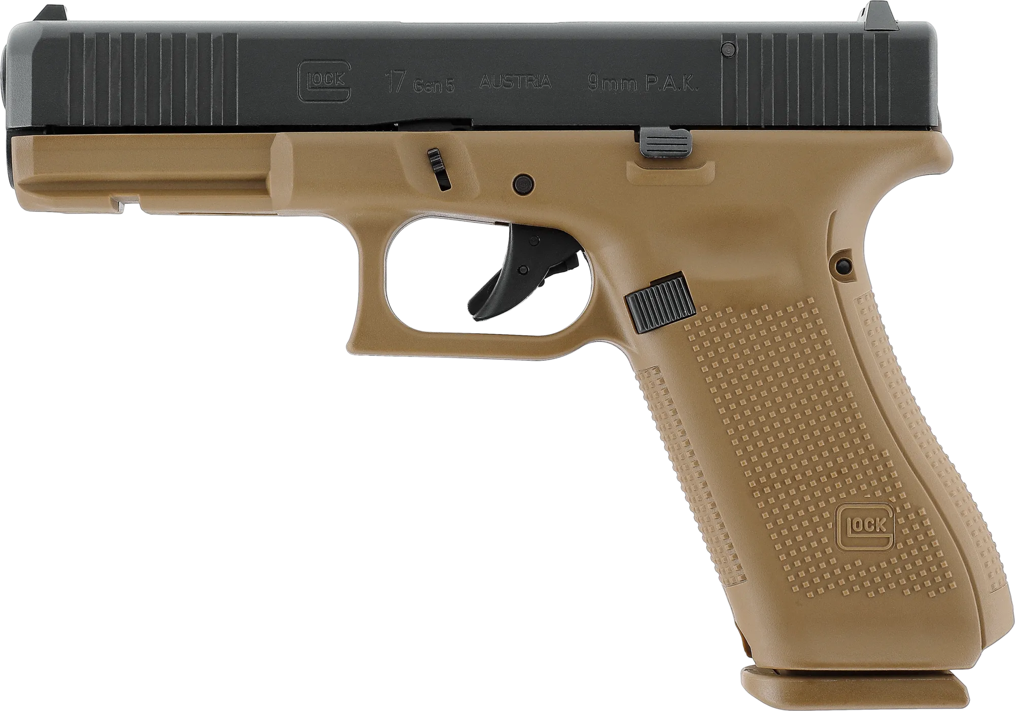 Glock 17 Coyote Kal. 9mm P.A.K.