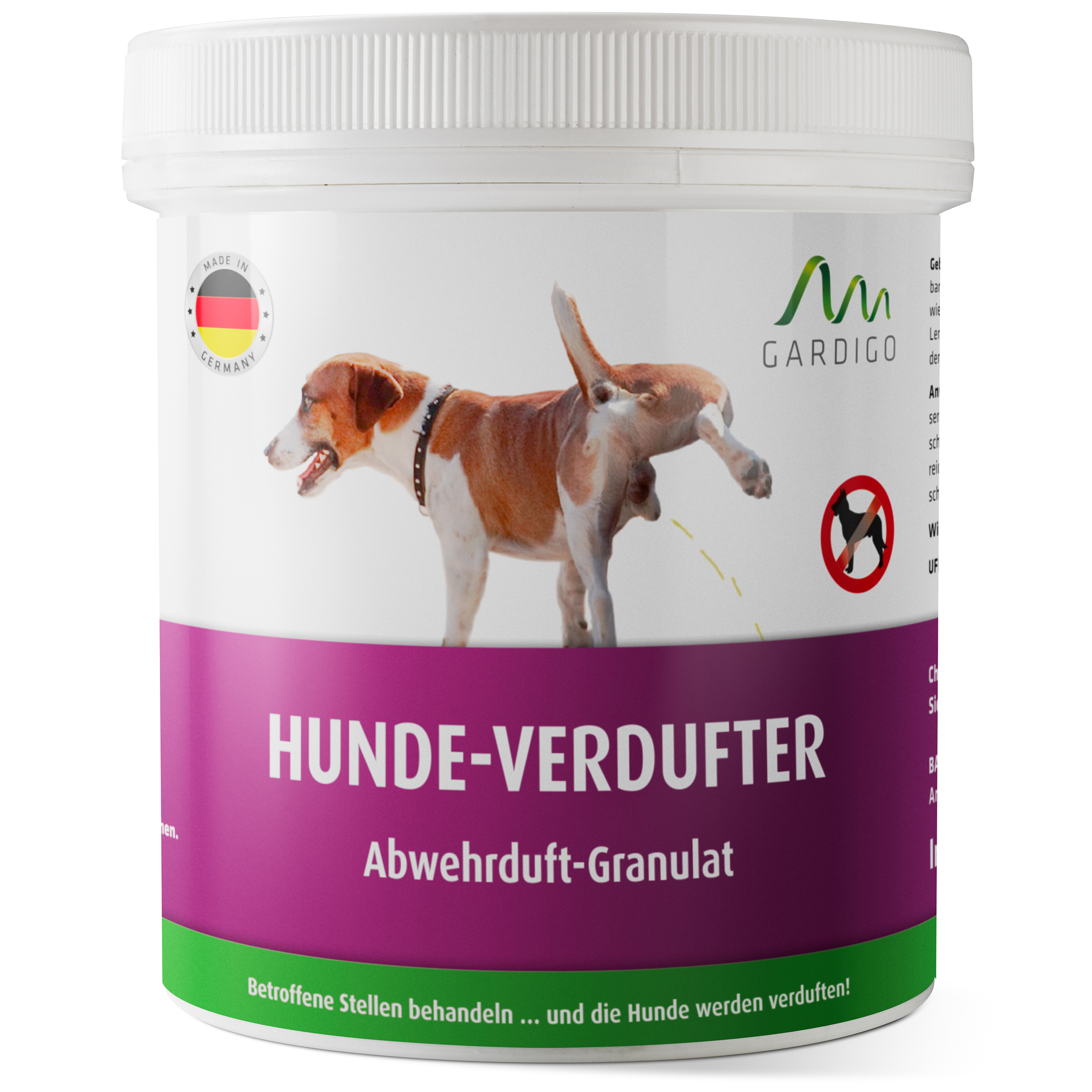 Hunde Verdufter Granulat