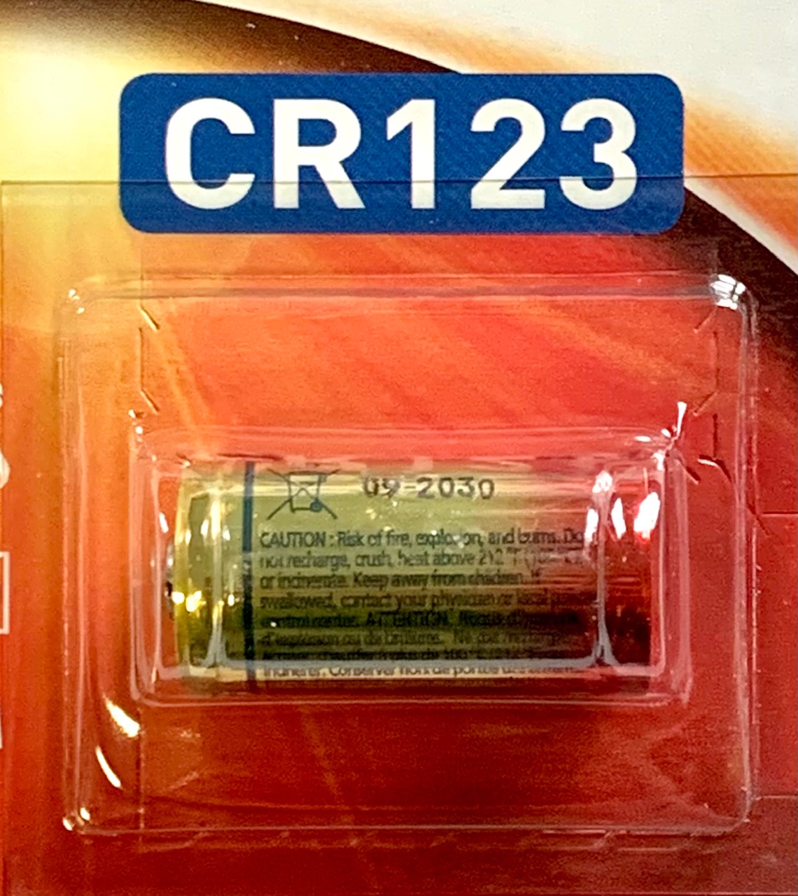 Batterie CR 123 A