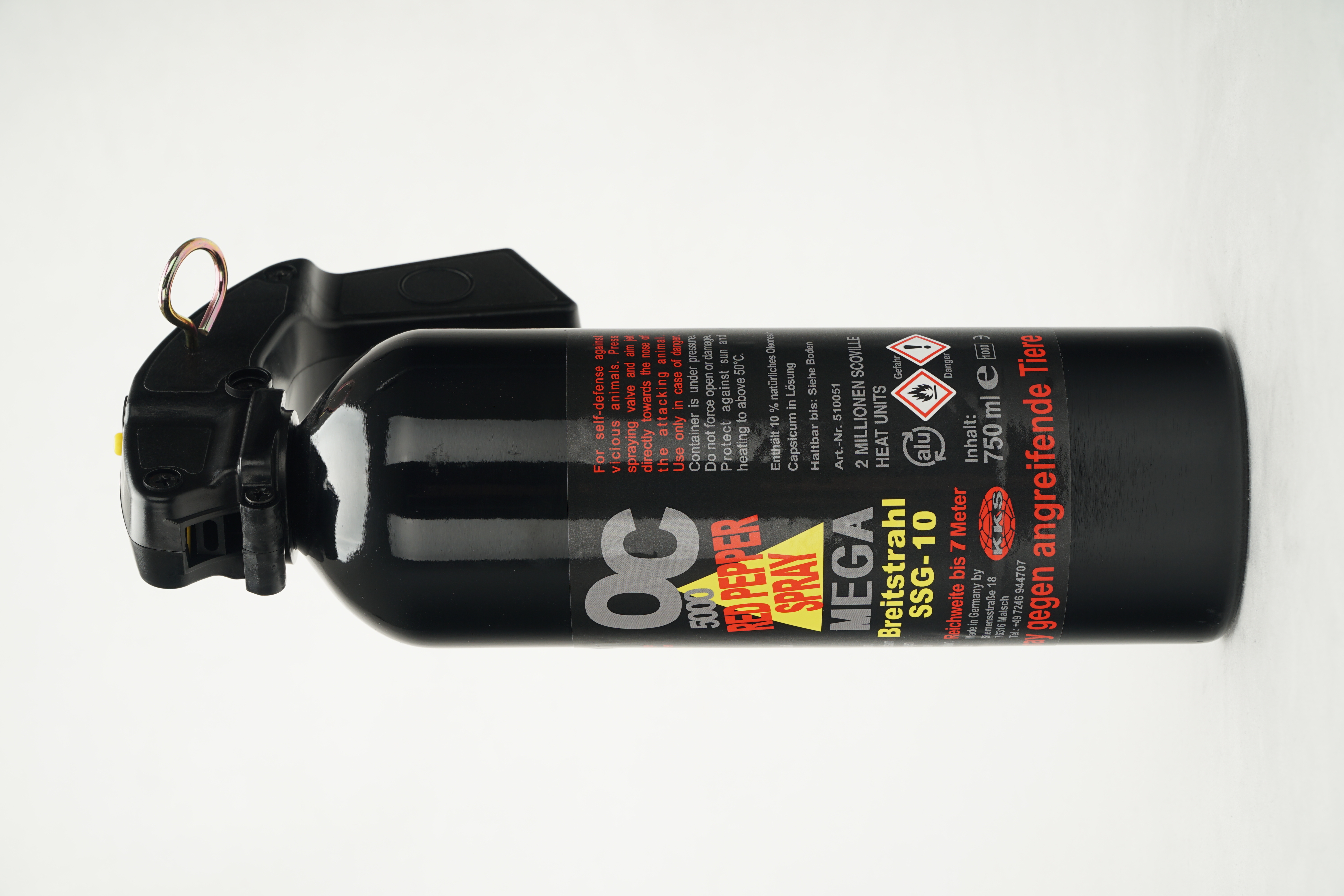 OC 5000 Pfefferspray mit Pistolengriff